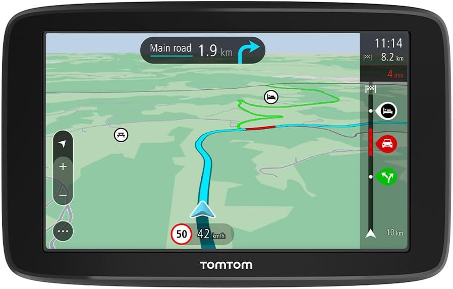 TomTom Car Sat Nav GO Classic, 5 Inch, with Traffic Congestion and Speed Cam Ale...