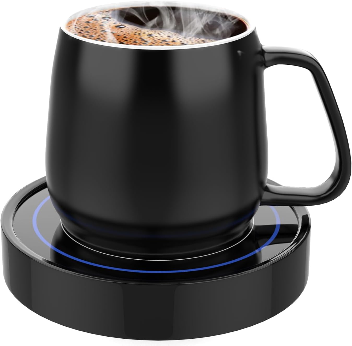 Coffee Warmer with Mug Set - Electric Beverage Cup Warmer for Desk Office Home U...