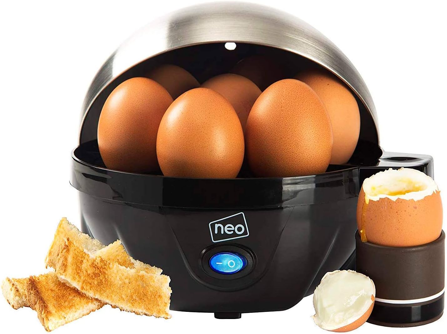 Neo 3 in 1 Durable Kitchen Electric Egg Cooker, Boiler, Poacher Poached Boiled &...