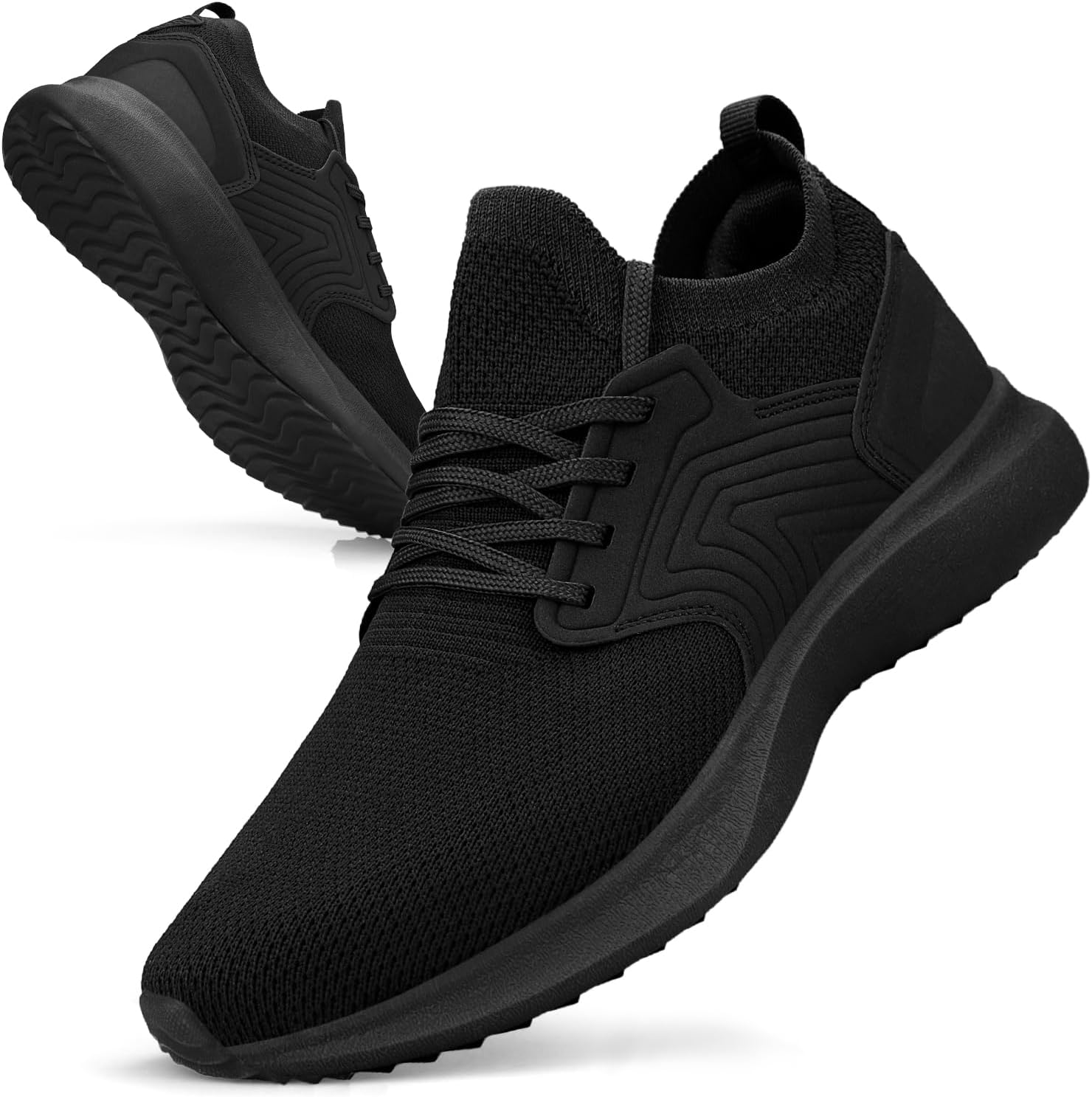 Giniros Trainers Mens Running Shoes Walking Gym Shoes Tennis Casual Fitness Snea...