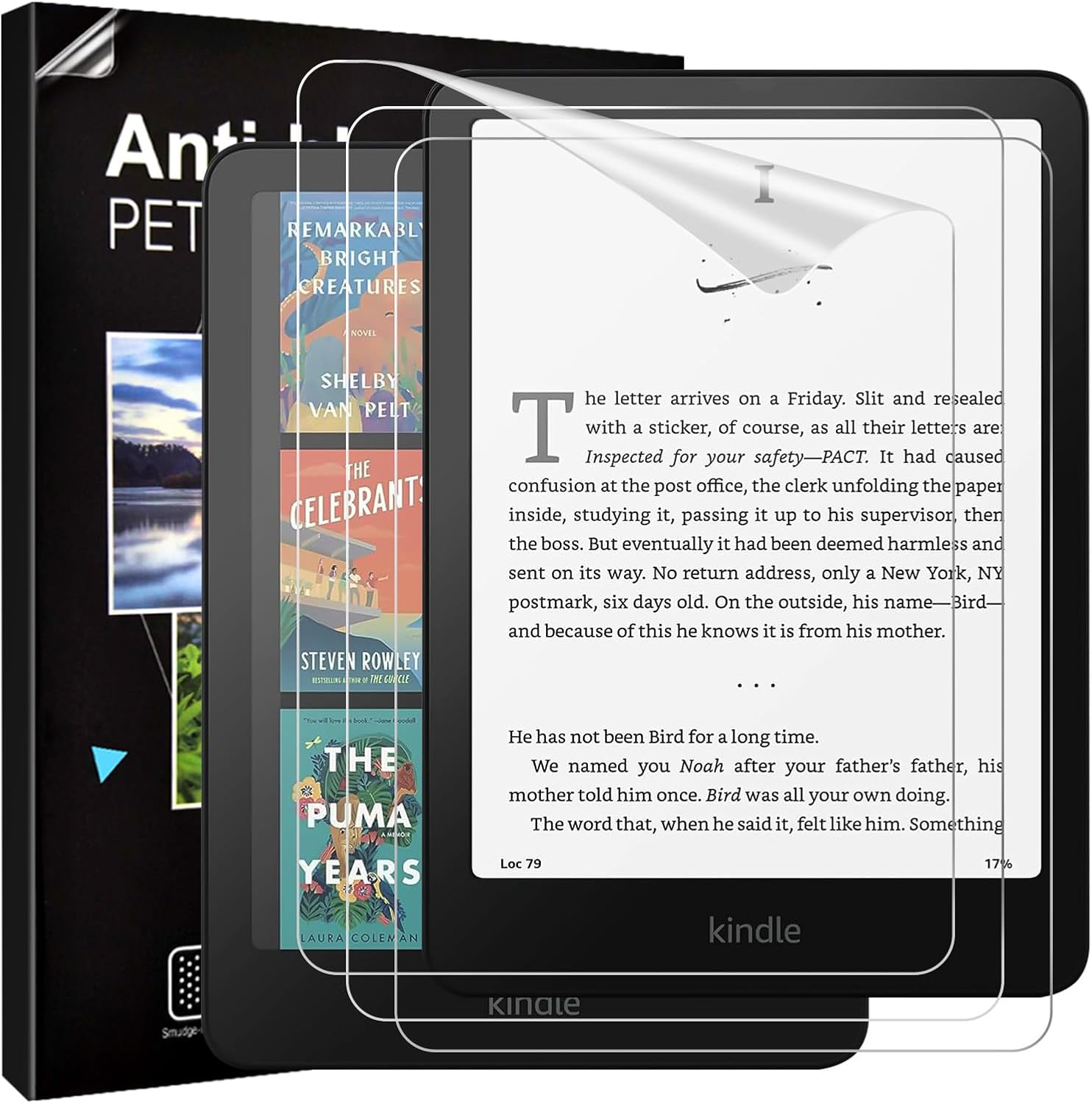 TiMOVO (3 Pack) Screen Protector for All-new Amazon Kindle Paperwhite 7 Inch (12...