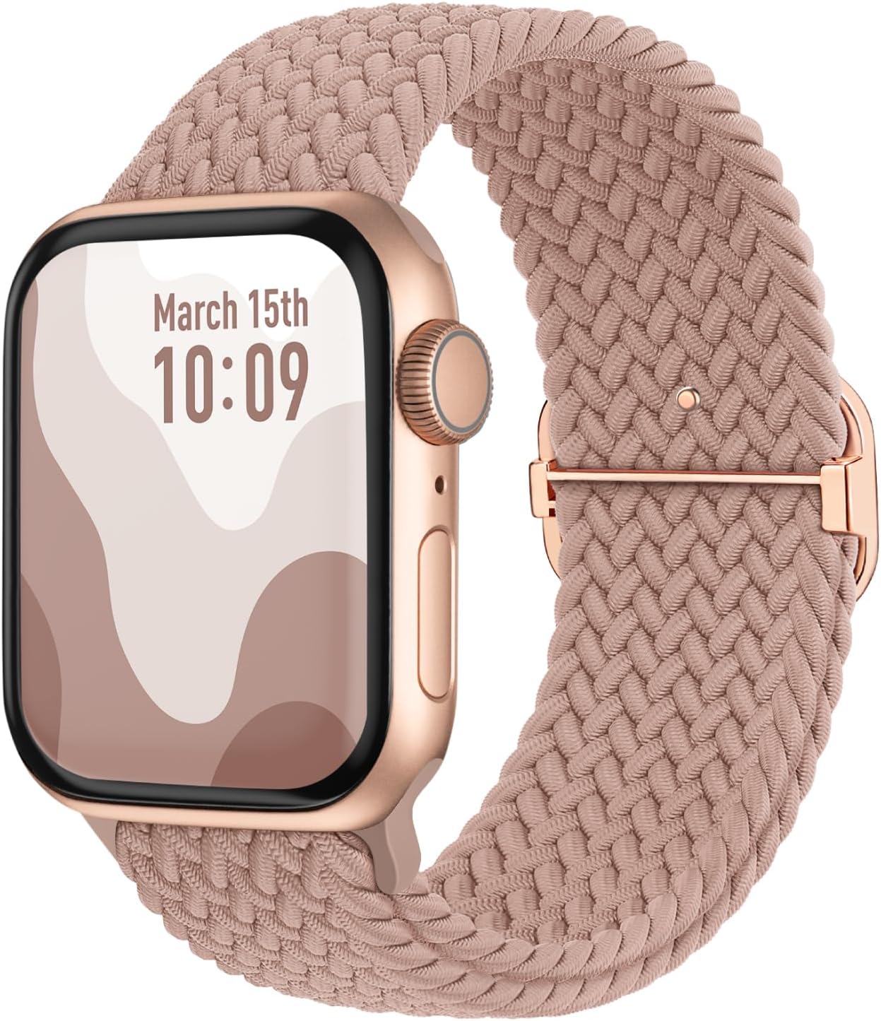 Suitisbest Braided Band Compatible with Apple Watch Straps 40mm 41mm 38mm 42mm 4...