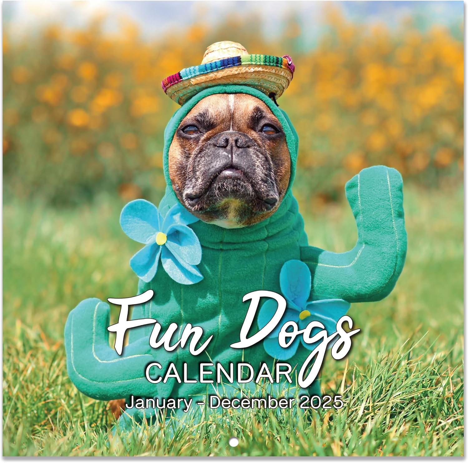 2025 Wall Calendar - Cute Puppies Wall Calendar 2025, 12 Months Fun Dogs Calenda...