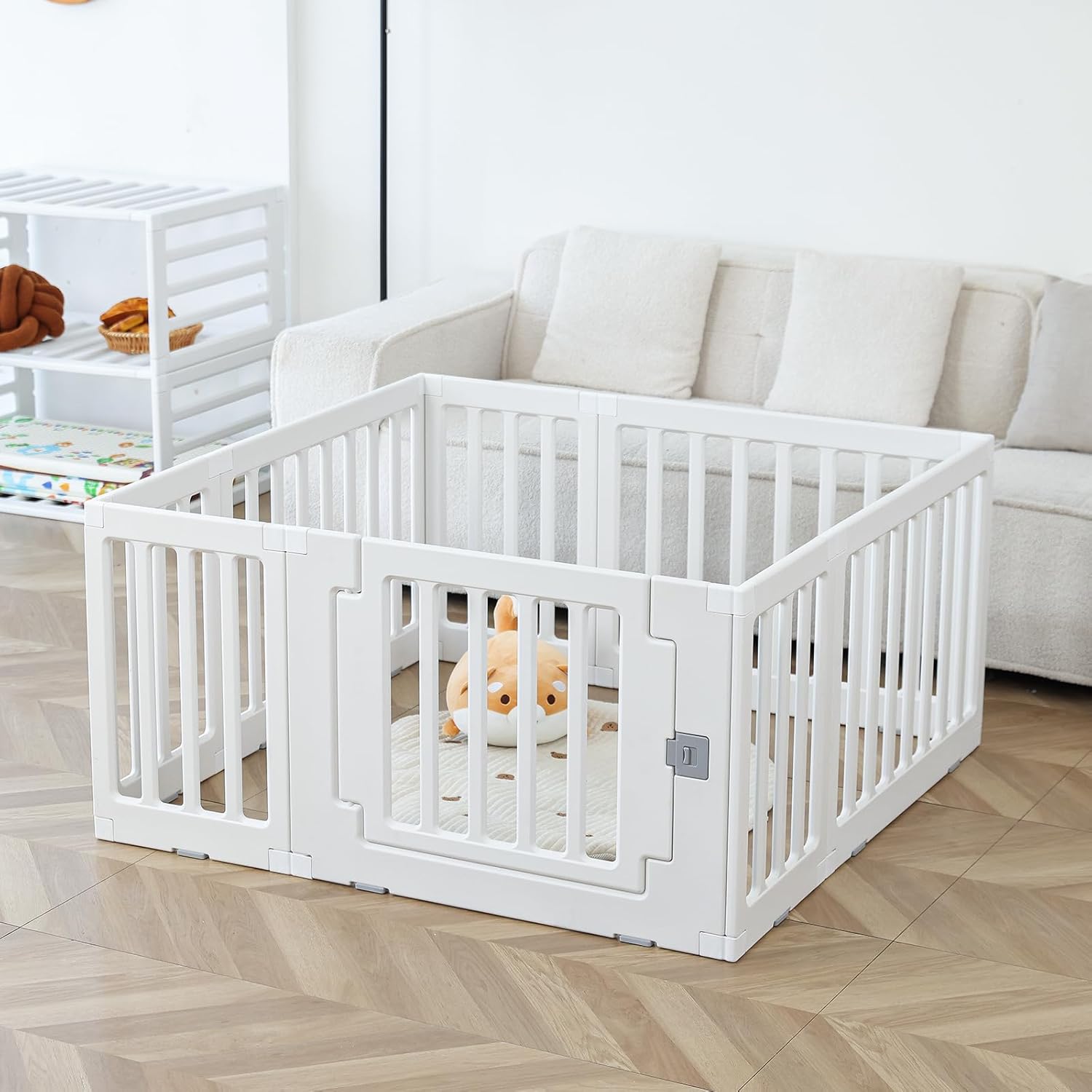 Baby Playpen Baby Playard Portable Baby Fence Play Area Indoor Outdoor Kids Acti...