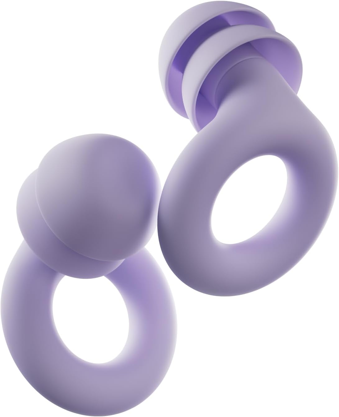 Loop Quiet 2 Plus Ear Plugs with Double Tips – Ultra-Comfy Reusable Earplugs for...