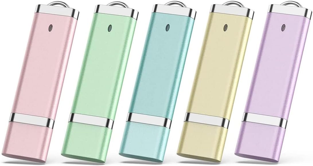 32 GB USB Sticks 5 Pack, KOOTION 32 GB USB Flash Drives Thumb Drives Memory Stic...