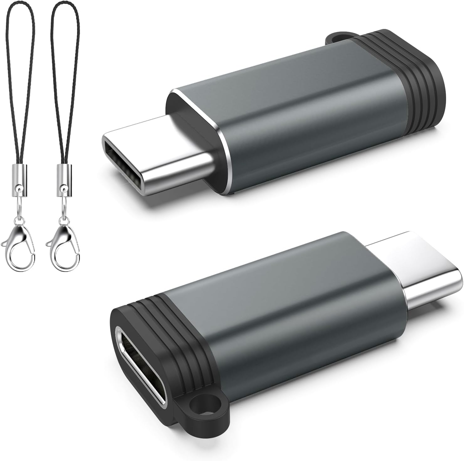 TiMOVO Lightning Female to USB C Male Adapter, 2 Pack USB C to Lightning Adapter...
