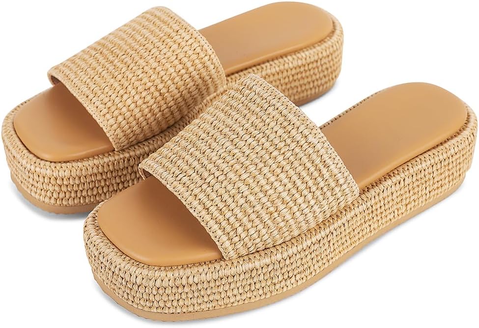 Platform Sandals for Women Espadrille Sandals Wedge Sandals for Women Cute Beach...