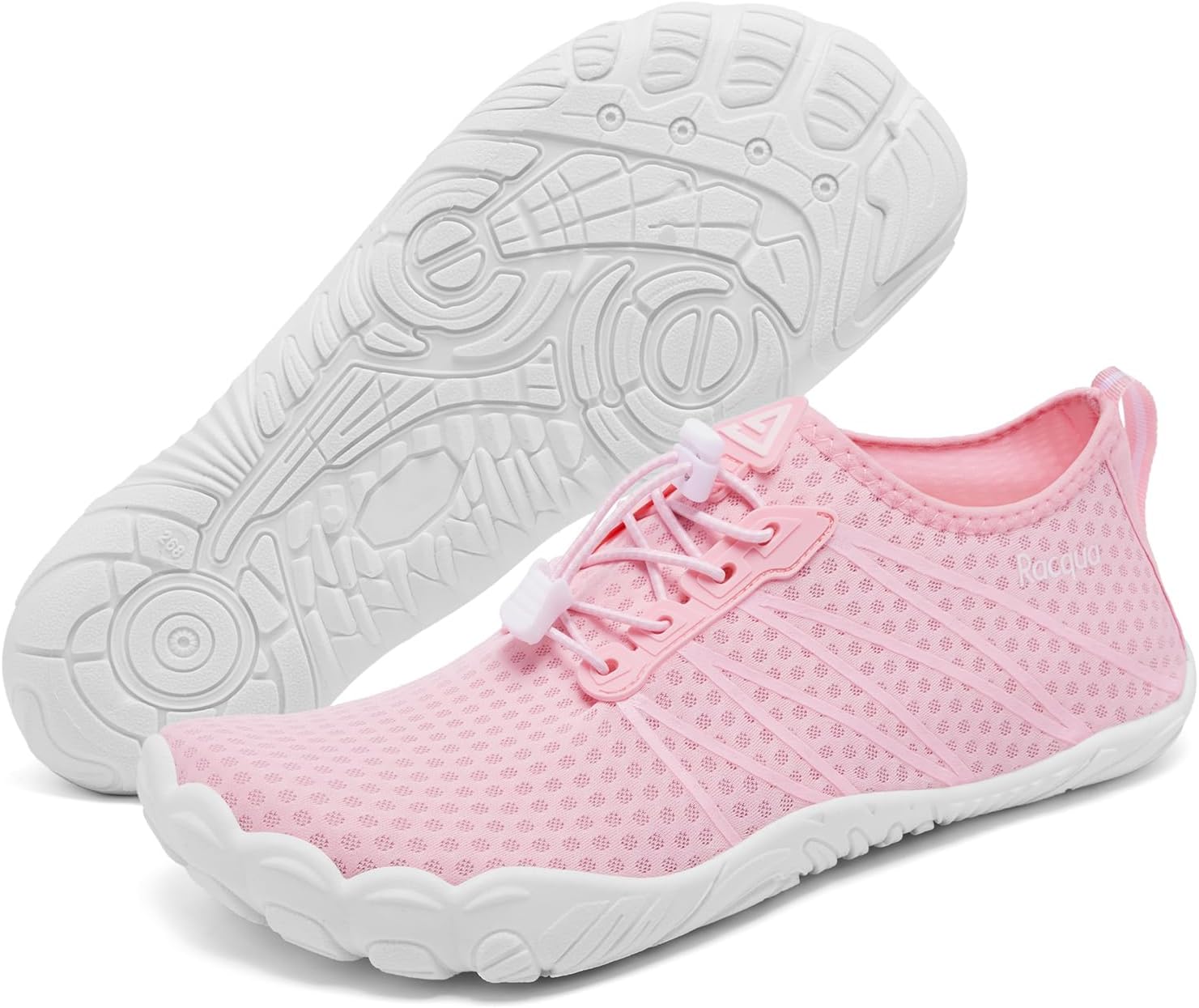 Racqua Women's Water Shoes Quick Dry Barefoot Lightweight Aqua Shoes Beach Swim...