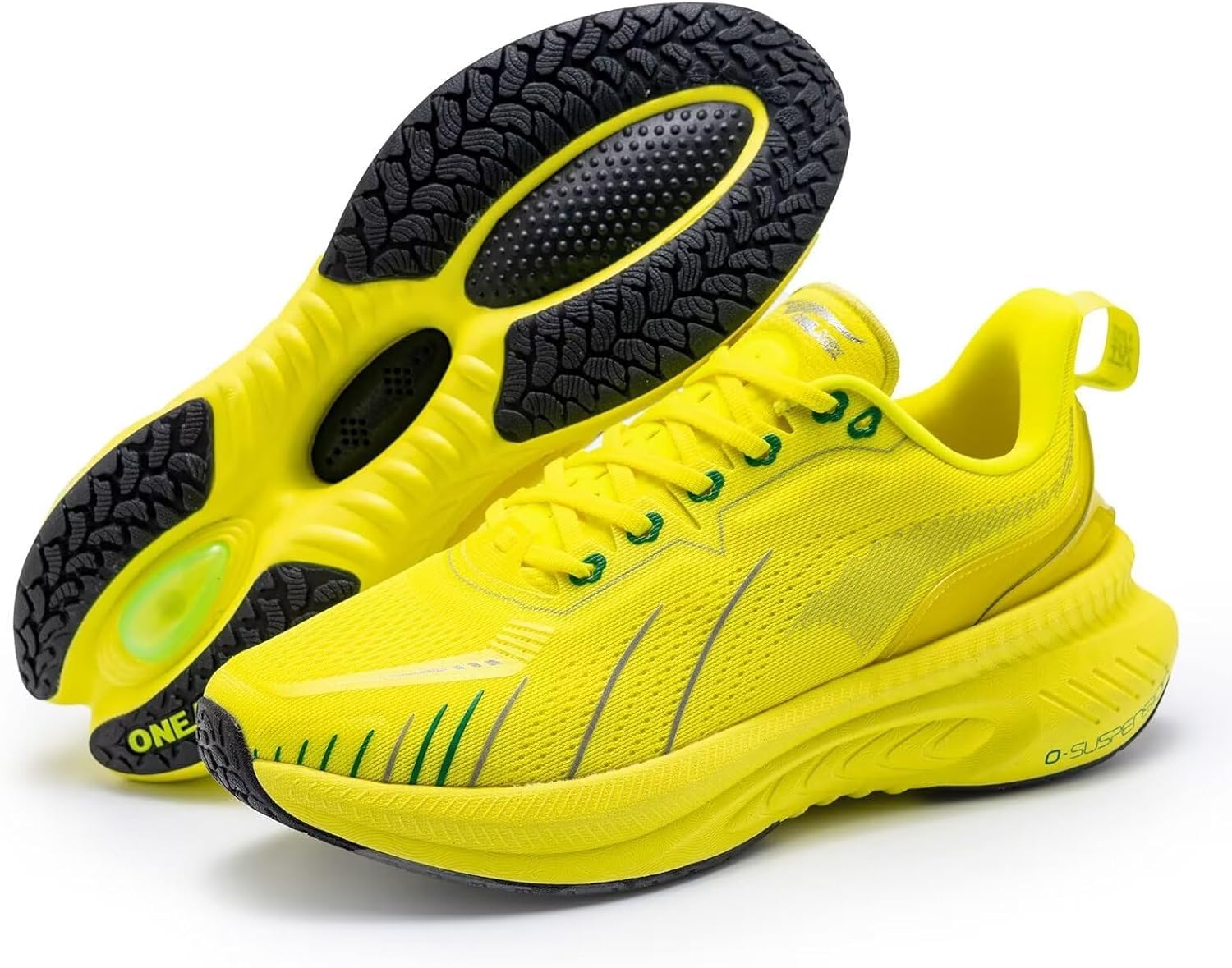 ONEMIX Men's Max Cushioned Walking Shoes with Air Cushion - Plantar Fasciitis Pa...