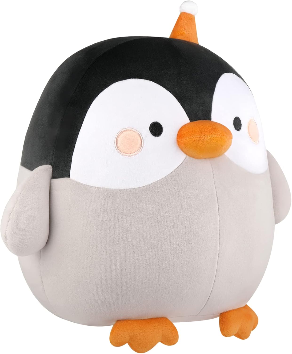 GAGAKU Cute Plushie Penguin Stuffed Animals, 30cm Fat Cartoon Cylindrical Plushi...