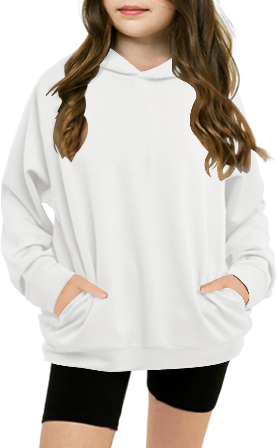 Meikulo Girls' Hoodies Sweatshirts Long Sleeve Casual Lightweight Pullover Tops...