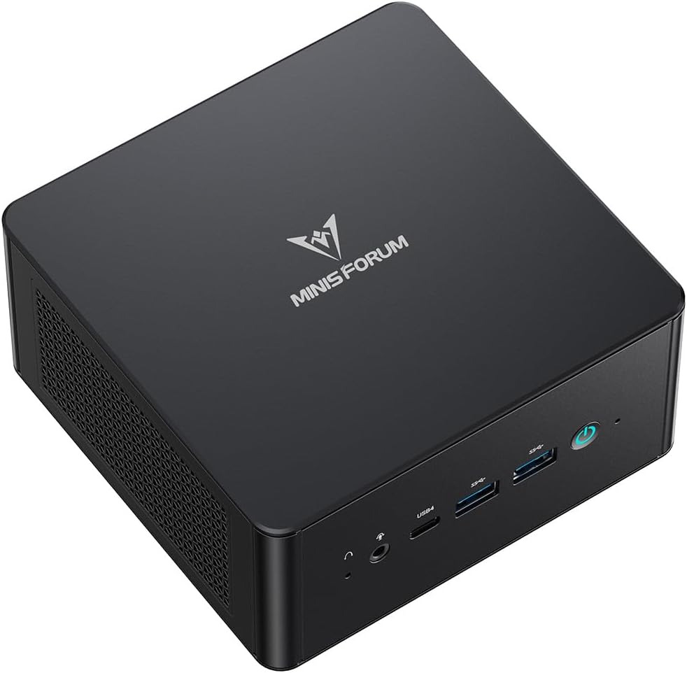 MINISFORUM UM890 Pro Mini PC, AMD Ryzen 9 8945HS (up to 5.2GHz) Mini Computers,...