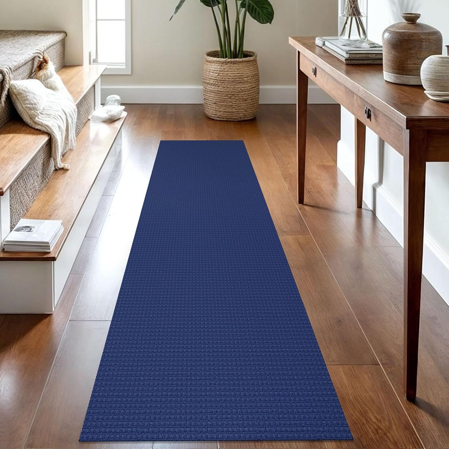 IOHOUZE Washable Runner Rug 2'x8' Non Slip Hallway Runner Entryway Runner Indoor...