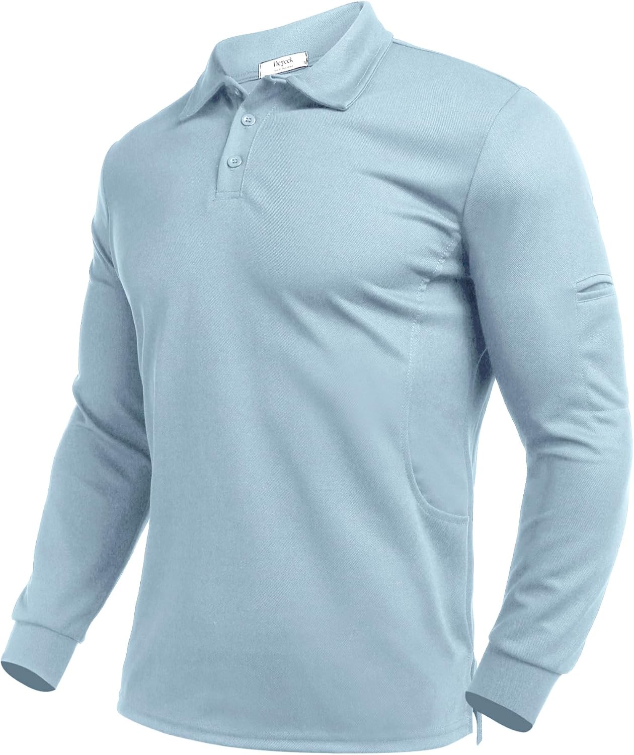 Deyeek Men's Polo Shirts Long Sleeve Golf Polo Shirts for Men Quick Dry UPF 50+...