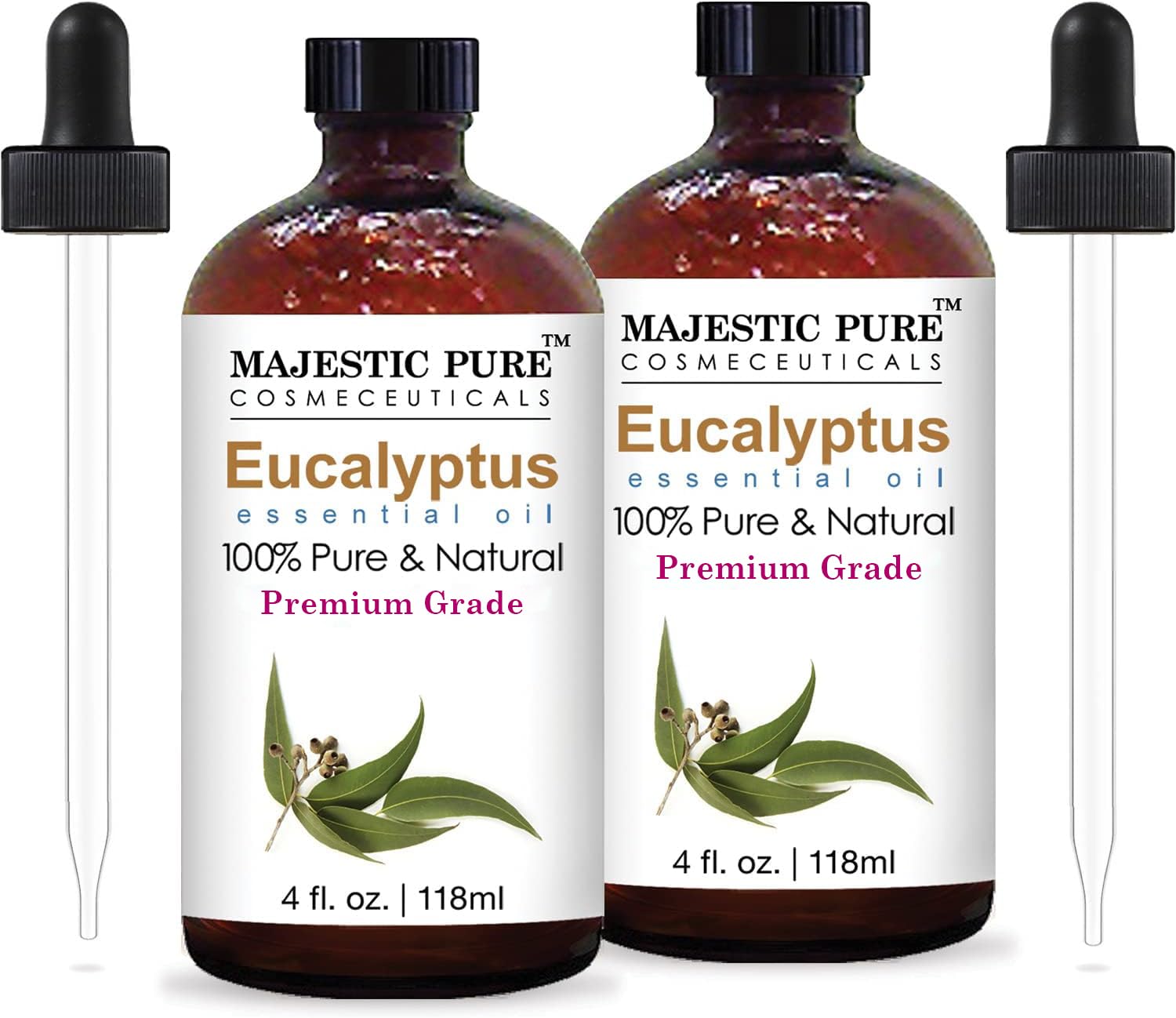 MAJESTIC PURE Eucalyptus Essential Oil | 100% Pure and Natural Eucalyptus Oil |...