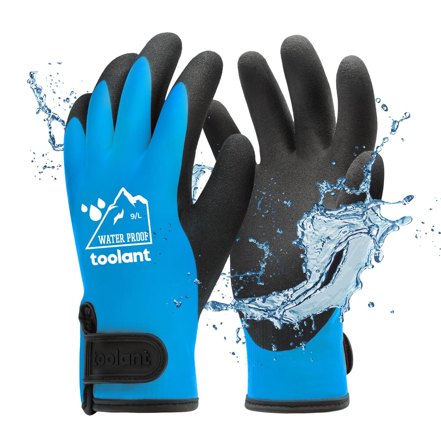 100% Waterproof Gloves for Men and Women, Winter Work Gloves for Cold Weather, T...