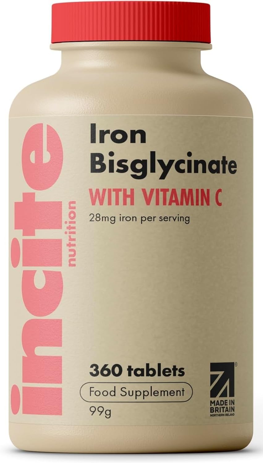 Gentle Iron, Iron Tablets - Iron Bisglycinate 28 mg, 6 Month’s Supply - 360 Iron...