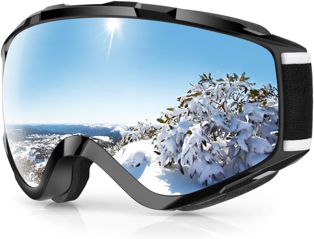 findway Ski Goggles OTG - Over Glasses Snow/Snowboard Goggles for Men, Women & Y...
