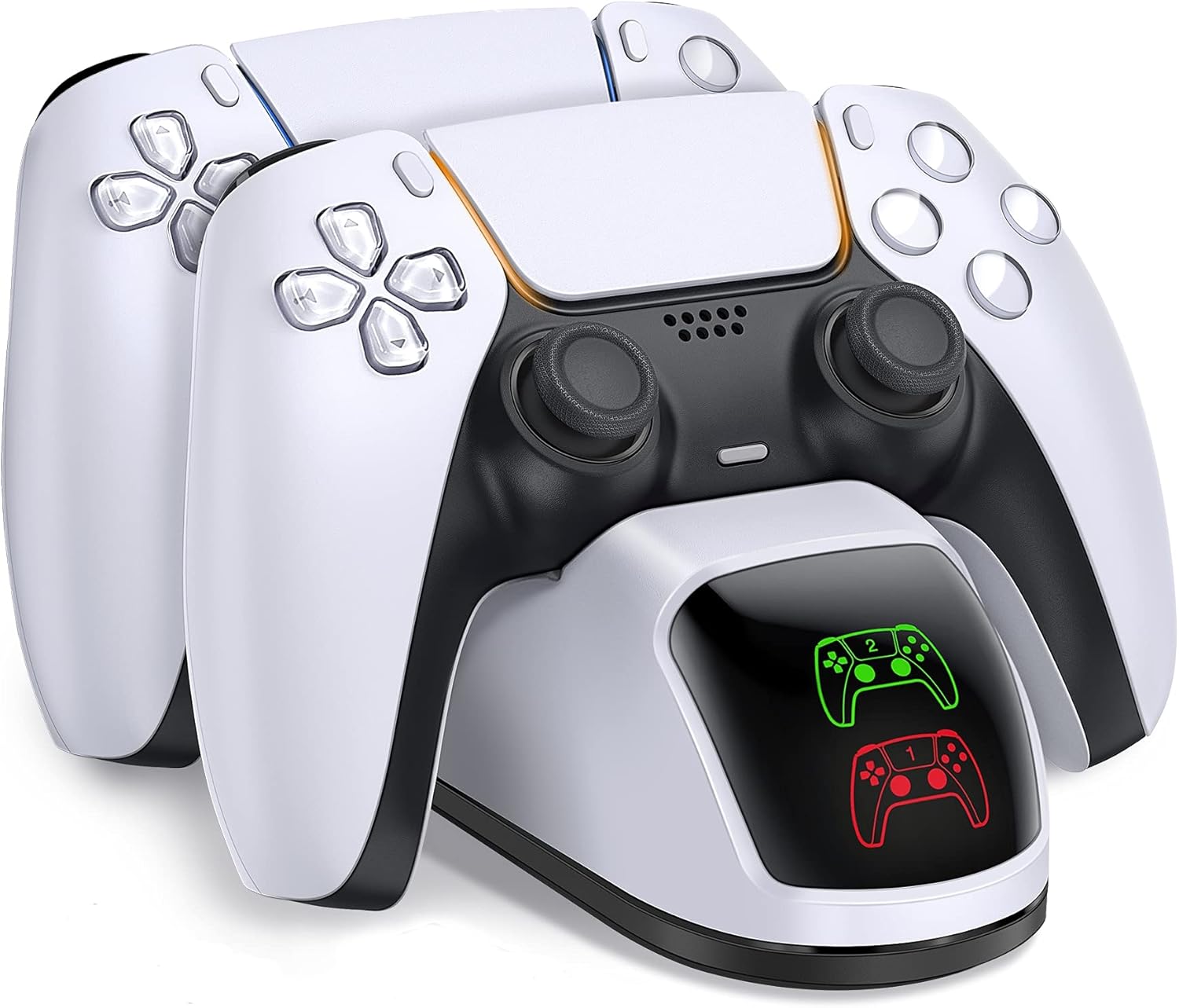 HEYLICOOL PS5 charging station,PS5 controller charger for Playstation 5 DualSens...