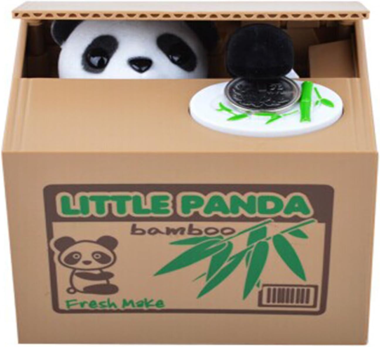 Stealing Money Box, Piggy Bank for Kids,Panda Money Box,Saving Money Box,Christm...