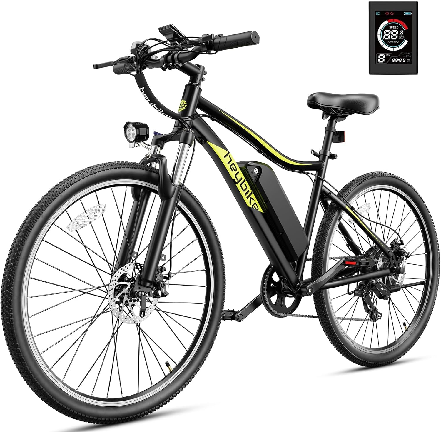 Heybike Race Max Electric Bike for Adults with 750W Peak Motor, 28mph Max Speed,...