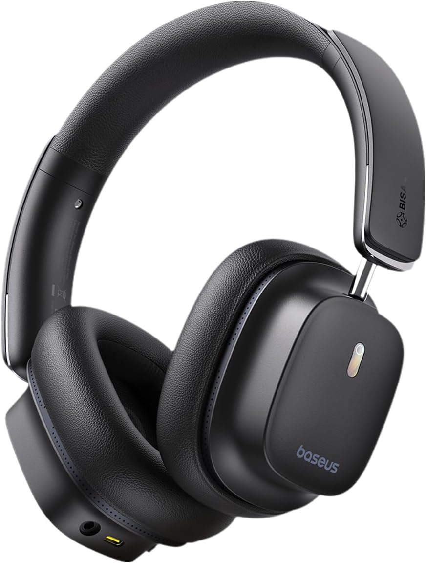 Baseus Bowie 30 Max Active Noise Cancelling Headphones, Head Tracking Spatial Au...