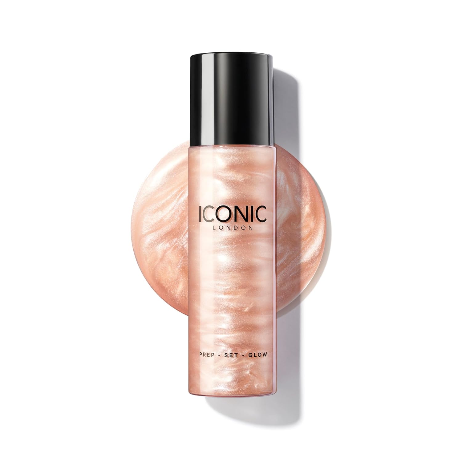 ICONIC LONDON Prep-Set-Glow | Hydrating + Setting + Glowing Spray, 3-in-1 Formul...