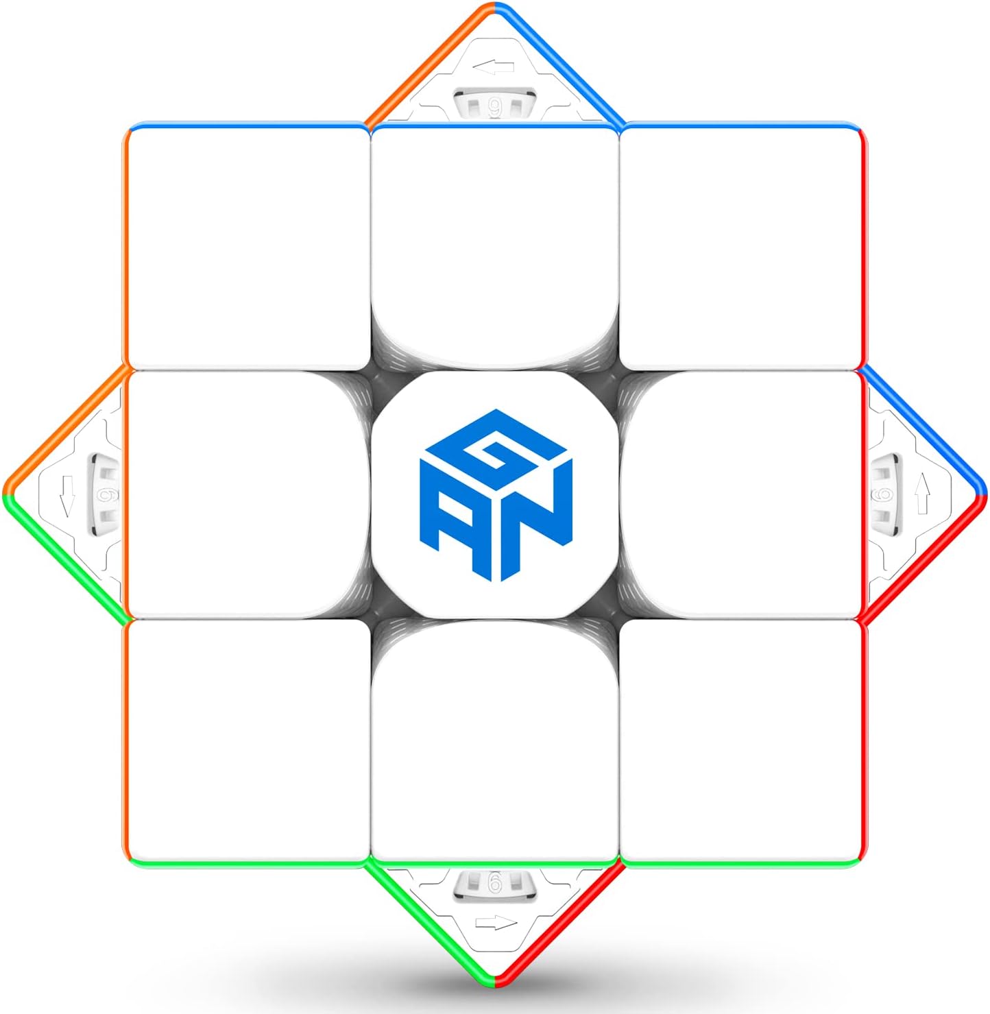 GAN13 Maglev Frosted Coated, Magnetic Speed Cube 3x3 Stickerless 56mm Magnets Ma...
