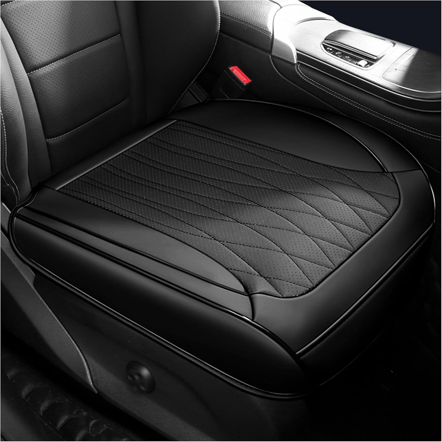 Car Seat Cover with Anti-Slip,Full Wrap Protection Leather Seat Covers for Cars...