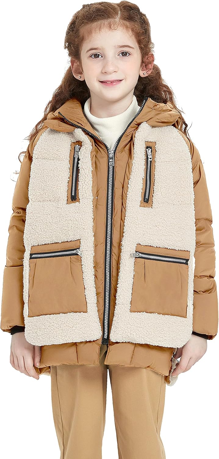 Orolay Children Hooded Down Coat Girl's Quilted Puffer Jacket Boy's Winter Jacke...