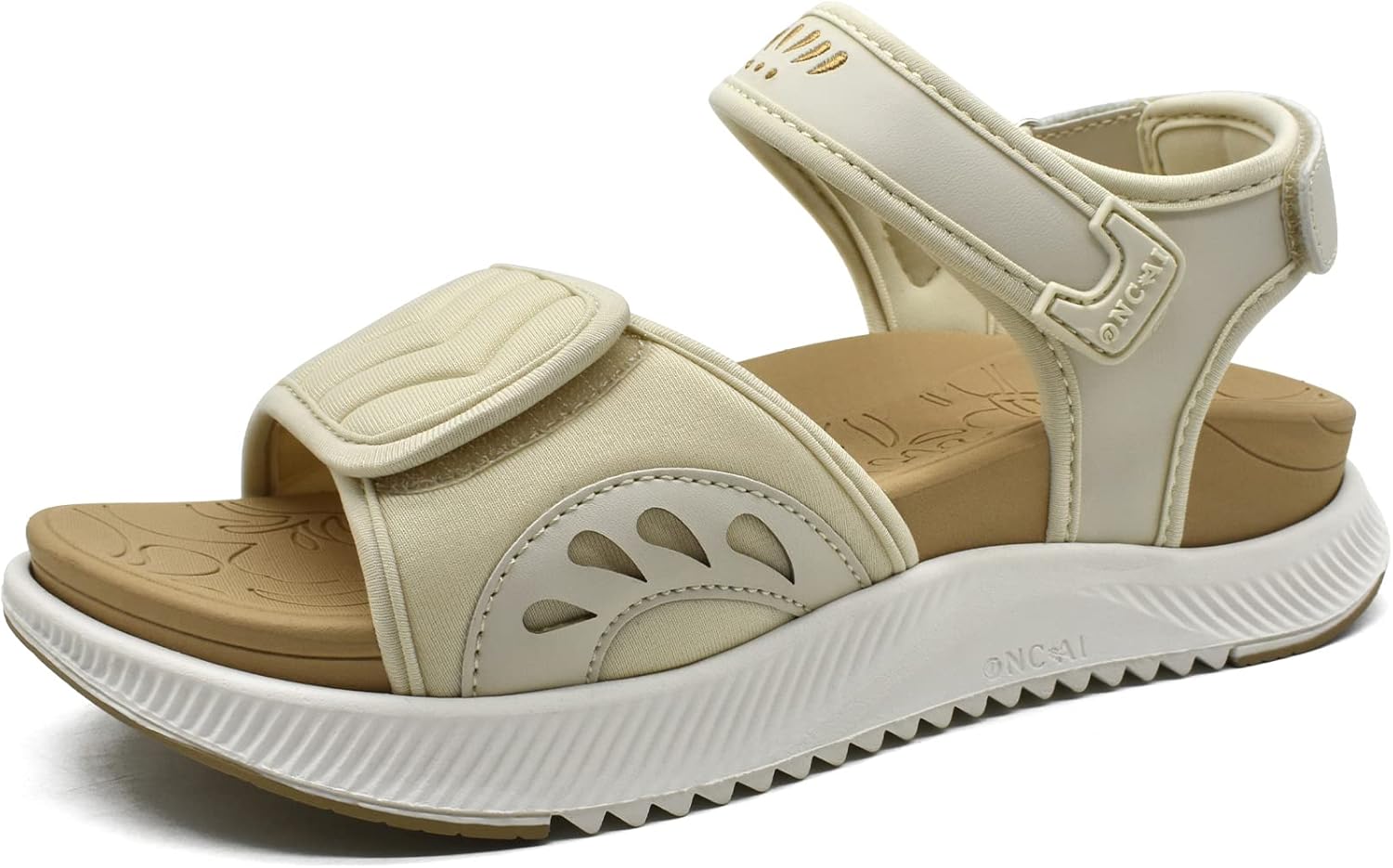 ONCAI Walking Sandals Women,Arch Support Hiking Sandals with Orthotic Outdoor Fo...