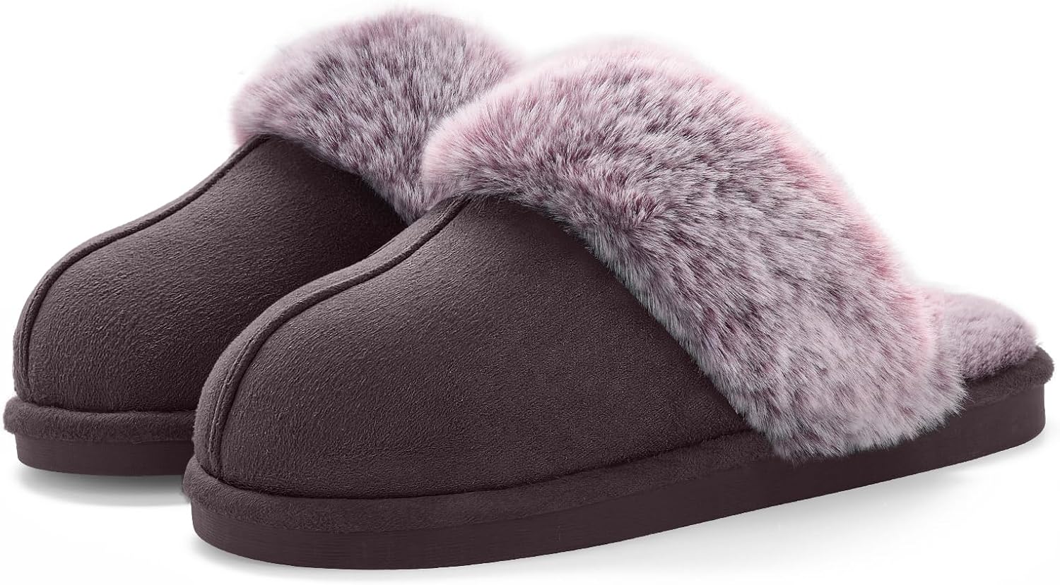 Cozyfurry Womens Slipper Fuzzy Fluffy House Slippers Faux Fur Cozy Warm Soft Ind...