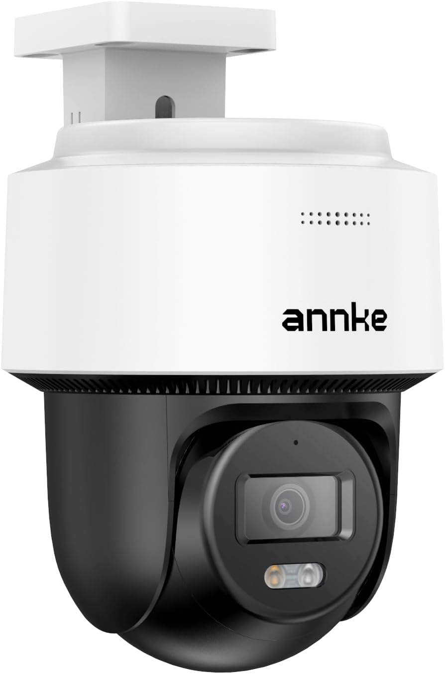 ANNKE 3K PT PoE Camera, 2-Way-Audio, 345° Pan 80°Tilt IP Security Camera Outdoor...