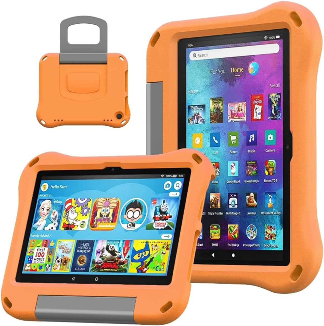 All-new 8 inch Tablet Case for Kids.(12th/10th Generation, 2022/2020 Release)-DJ...