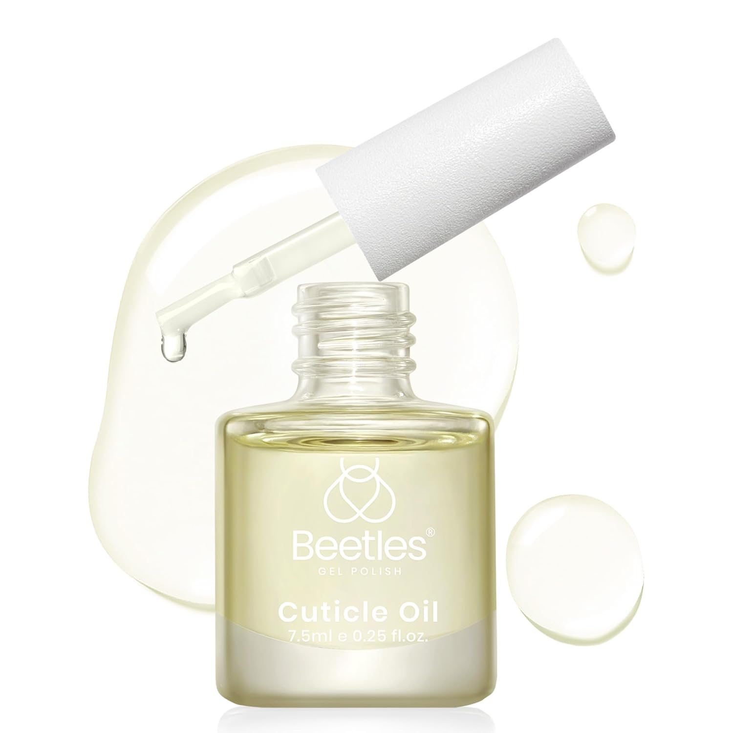 Beetles 7.5ml Cuticle Oil Nail Oil Cuticle Oil Care for Nail, Damaged Cuticles,...