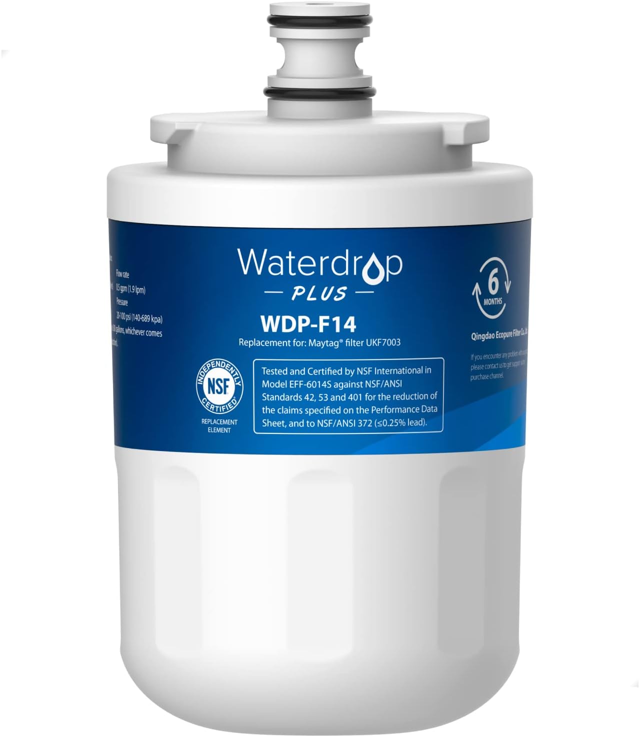Waterdrop Plus UKF7003 Replacement for Maytag® UKF7003, UKF7002AXX, Whirlpool® E...
