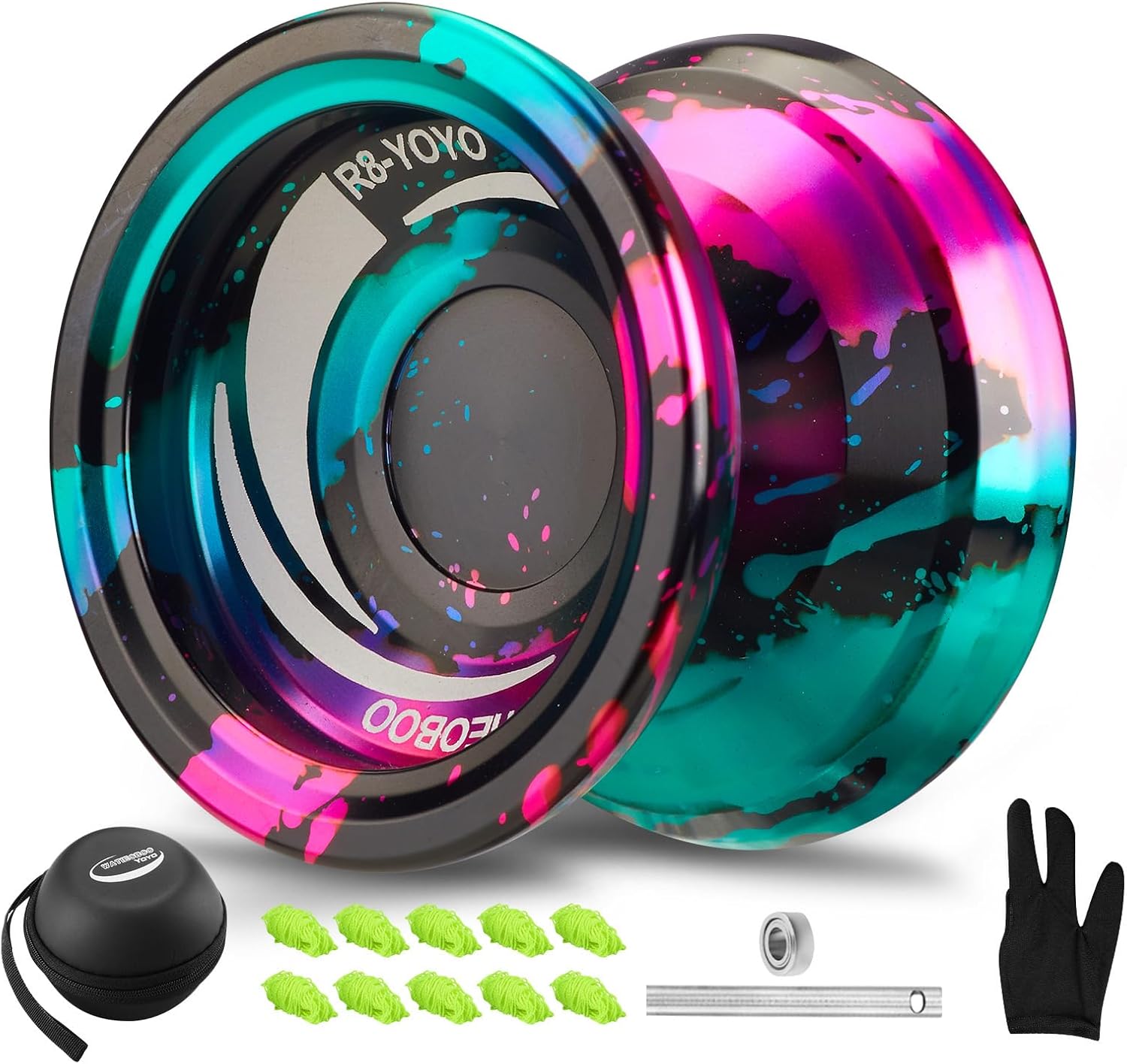 WATIEOBOO Yoyo R8 Responsive Yoyo for Kids 8-12,Professional Unresponsive Yoyo f...