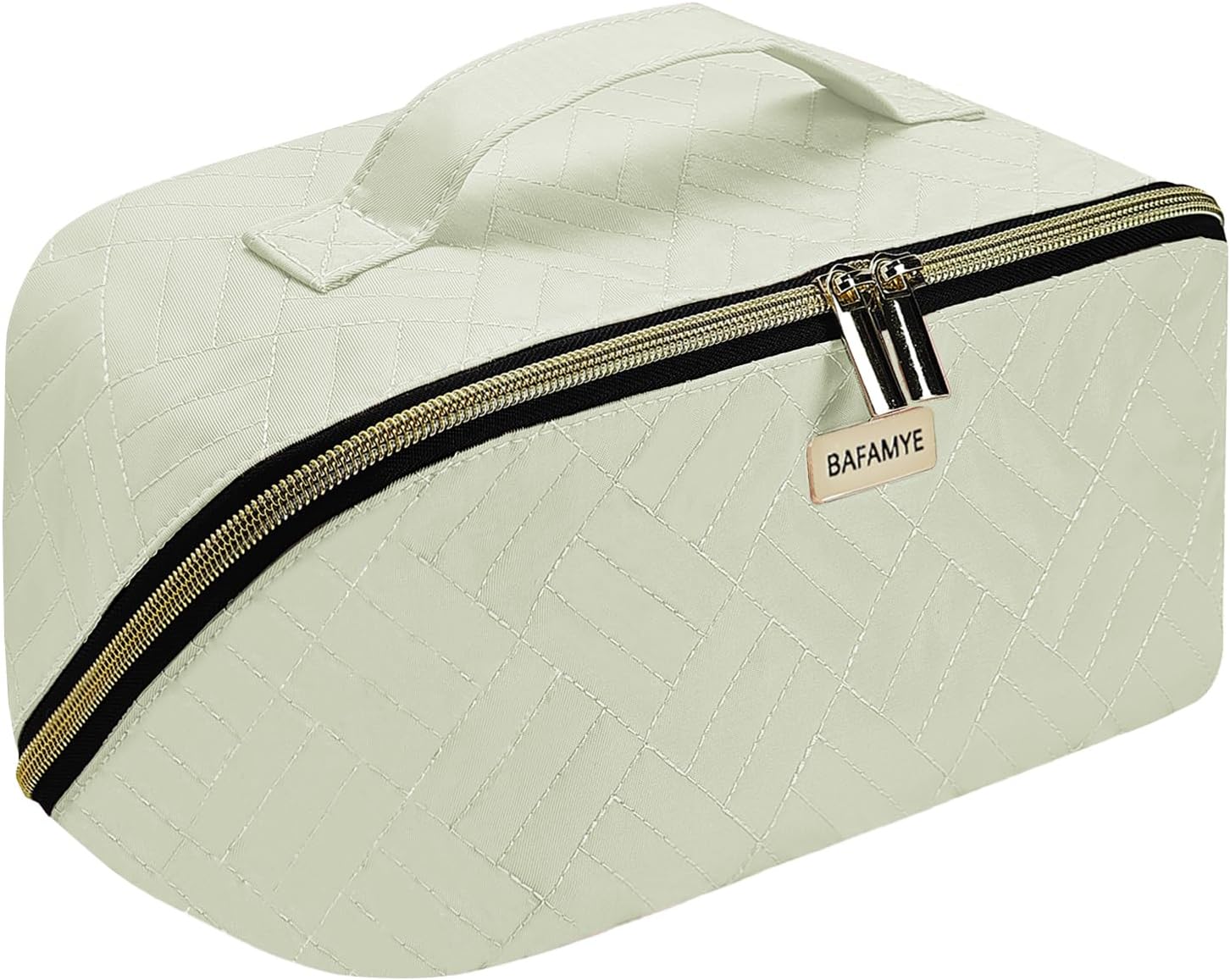 Travel Makeup Bag - 4L Compact Cosmetic Organizer Bag, Makeup Toiletry Travel Ba...