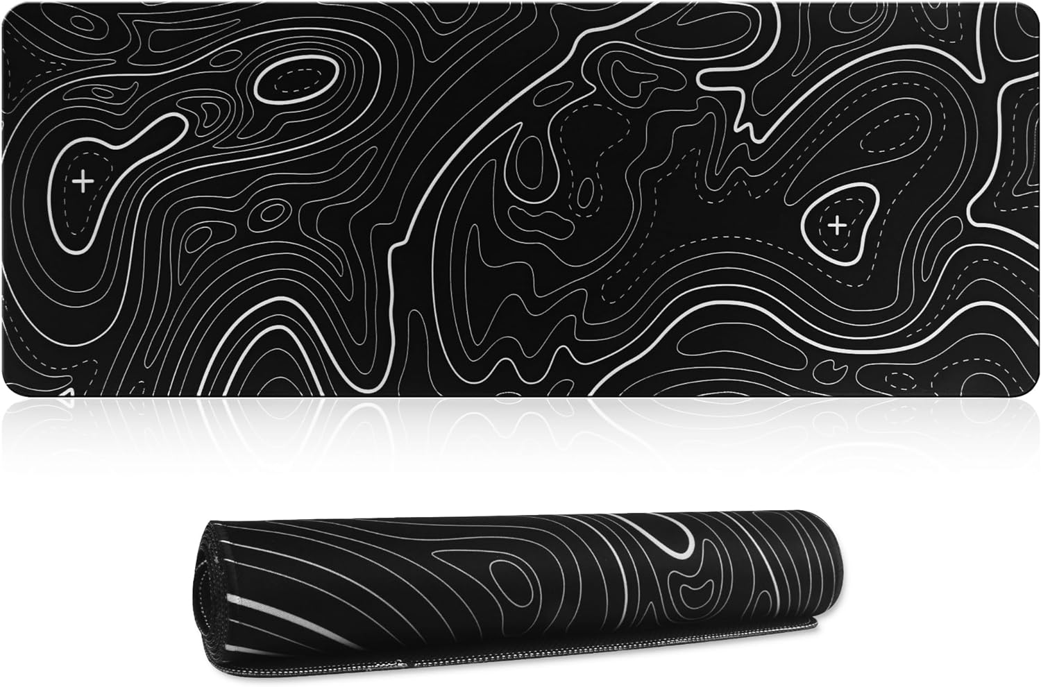HoYiXi Mouse Pad for Home Office Work,Gaming Mouse Pad Desk Pad Soft Smooth Surf...