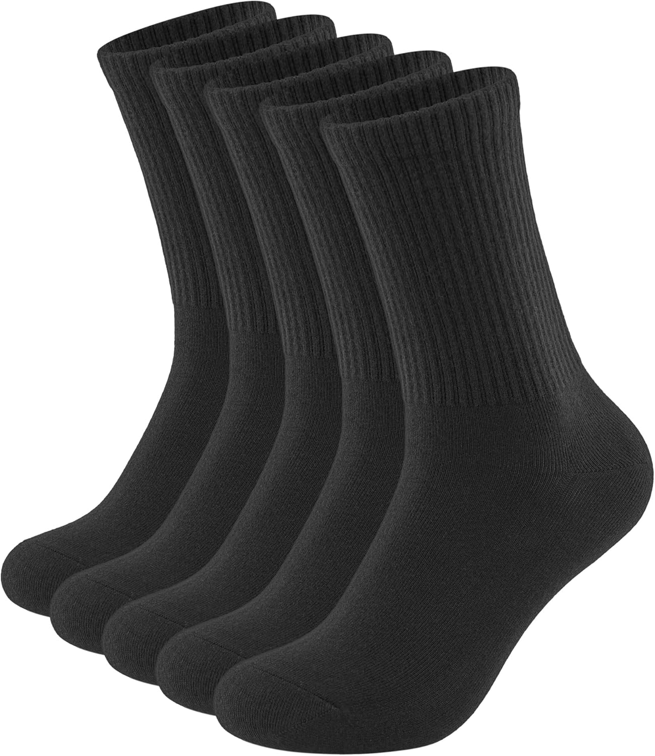 Closemate Womens Socks Leisure Ladies Calf Length Socks Soft Breathable Teen Gir...