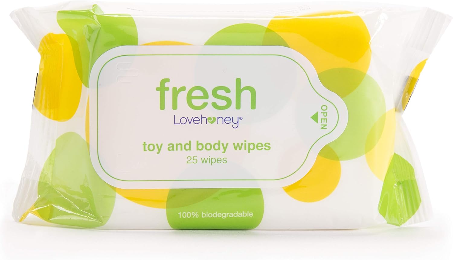 Lovehoney Fresh Toy & Body Wipes - Soothing Aloe Vera Wipes - Gentle on The Skin...