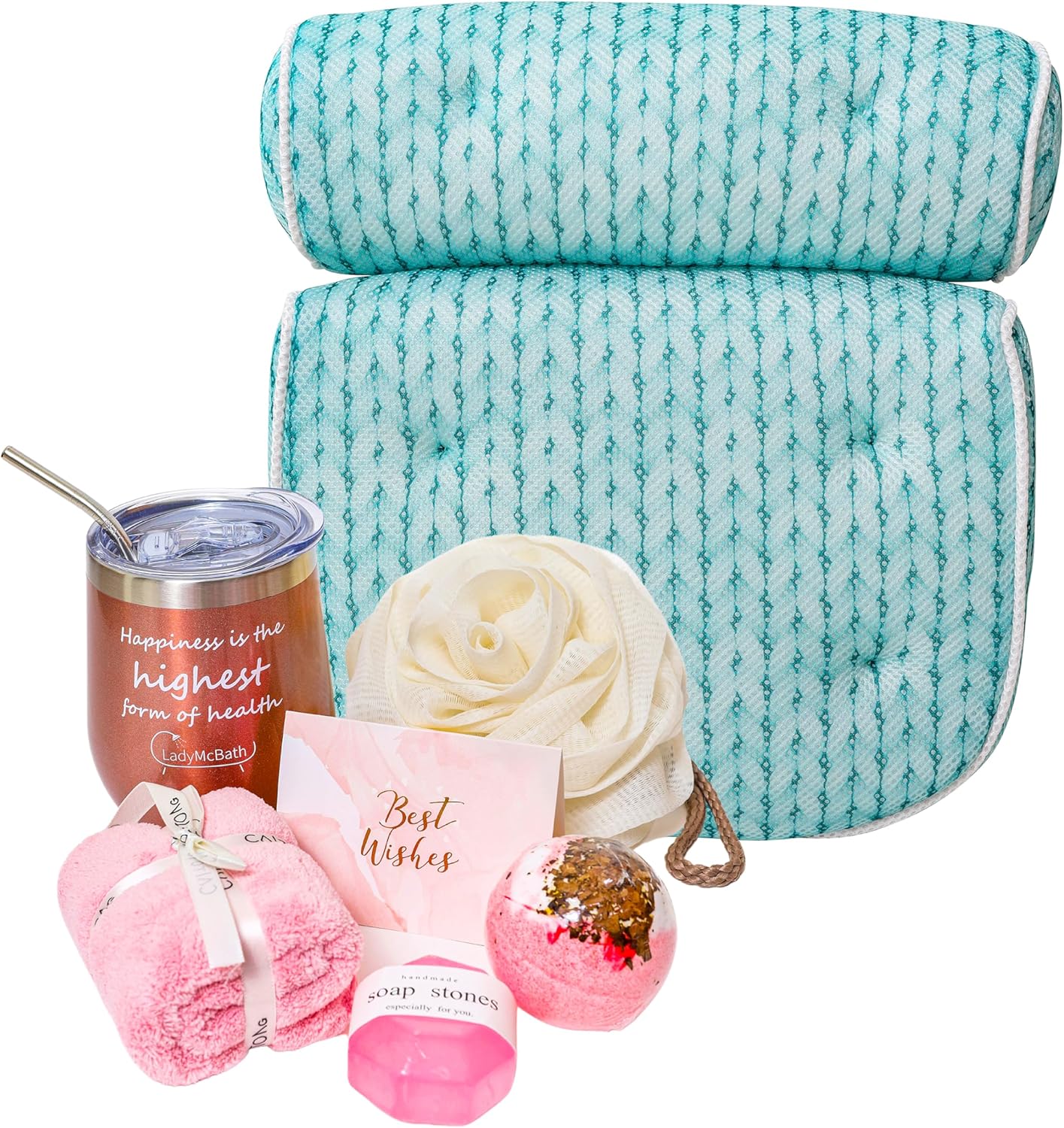 Lady McBath Spa Gift Baskets for Women - Bath Gift Set for Women, Luxury Bath Pi...