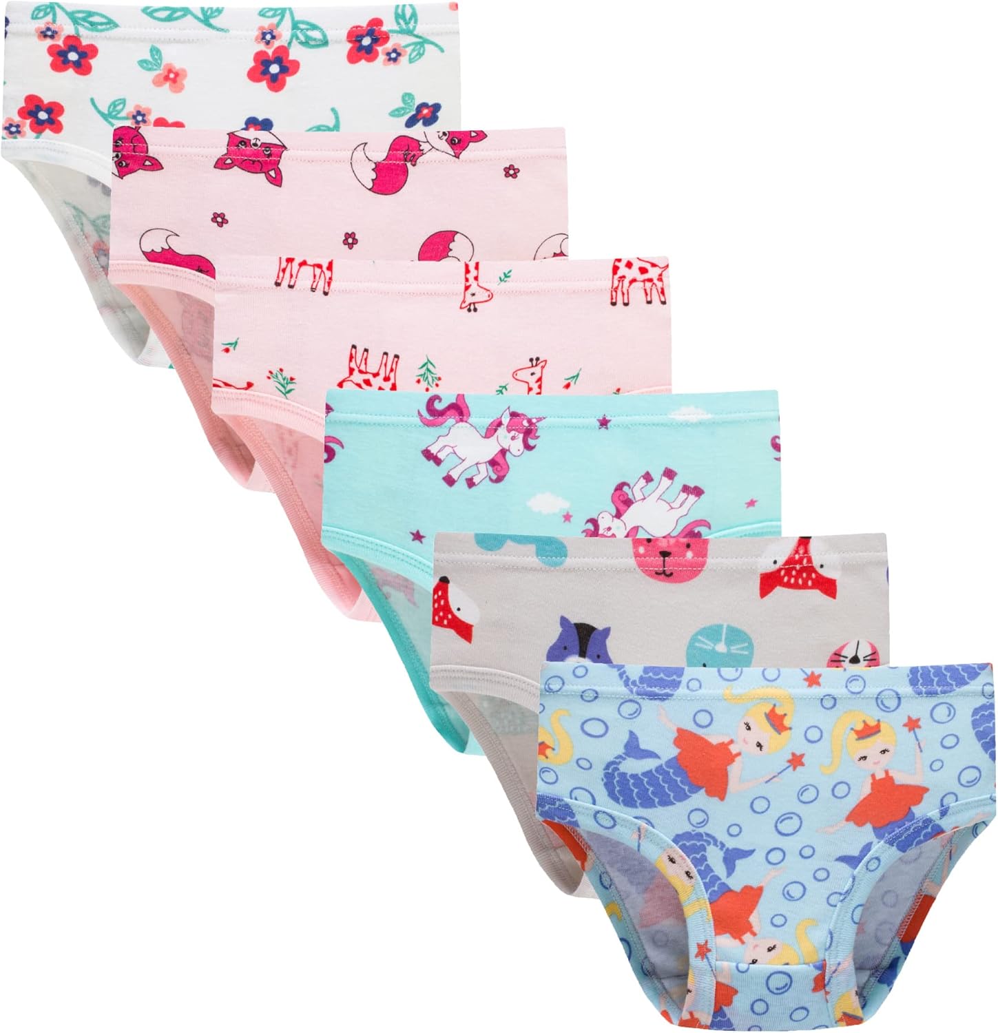 Dolphin&Fish Girls Soft Panties Cotton Toddler Girl Underwear Fashion For Little...