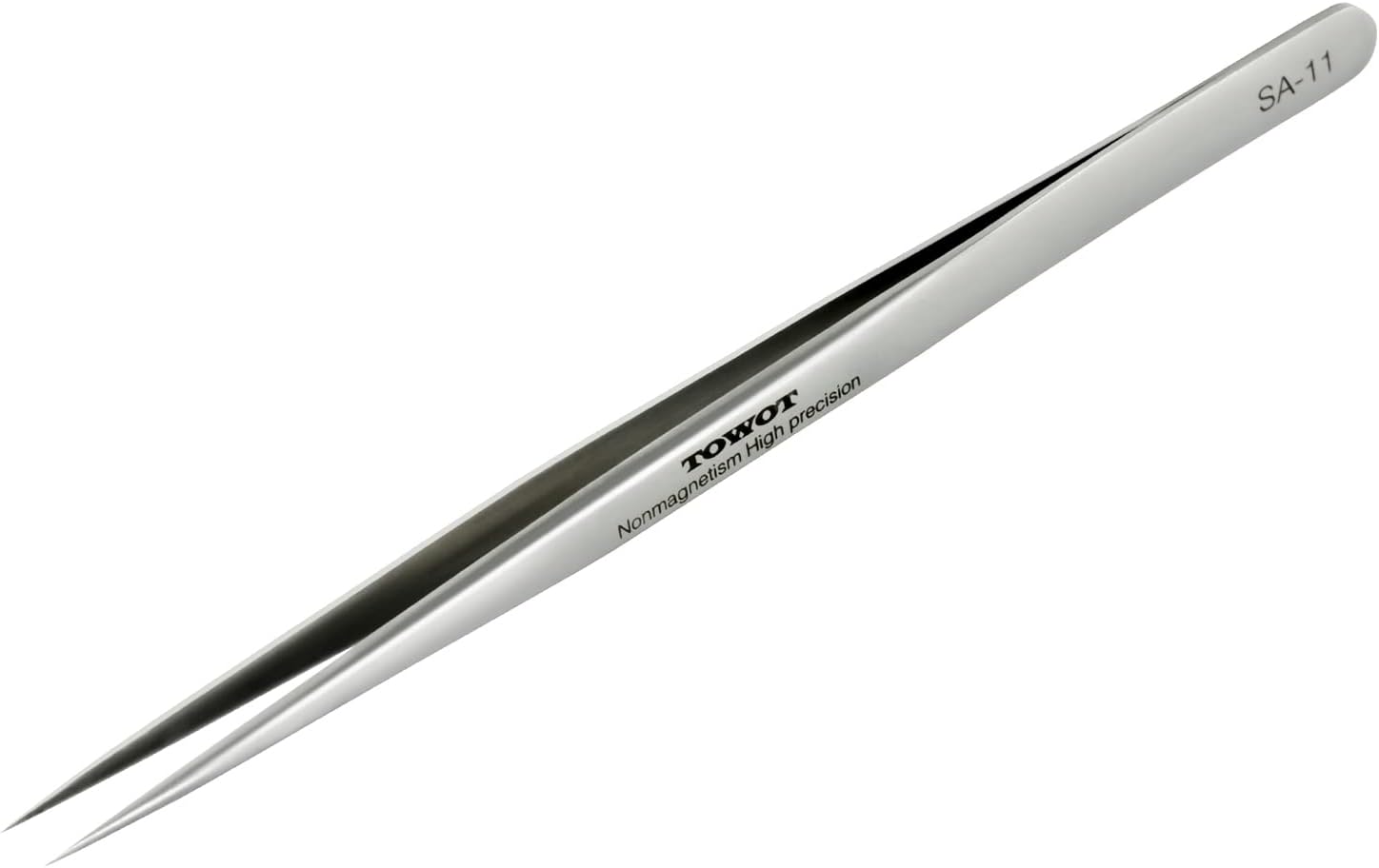 Precision Tweezers, Stainless Steel Pointed Tweezers for Craft, Electronics, Sol...