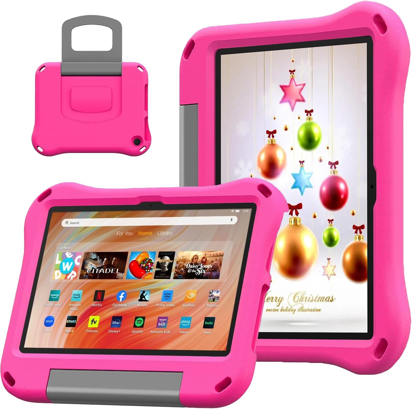 Fire HD 10 Case & Fire HD 10 tablet Case for Kids(11th/13th Generation, 2021/202...