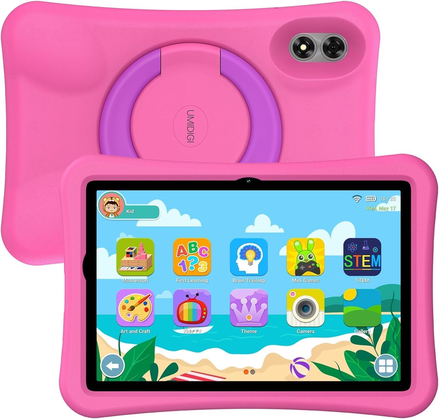 UMIDIGI Children's Tablet 10.1 Inch HD, G1 Tab Kids Tablet Android 13, 8GB (4+4)...