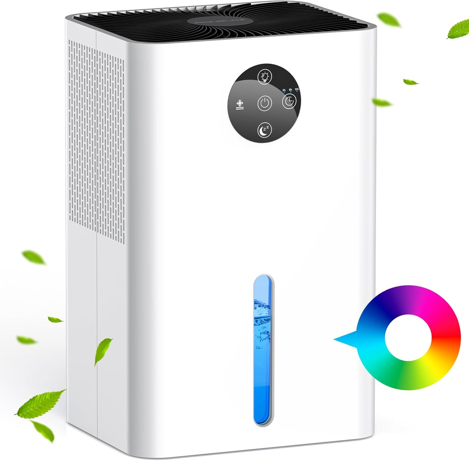 Dehumidifiers for Home, 1800ml Dehumidifier for Bedroom with Sleep Mode and Auto...