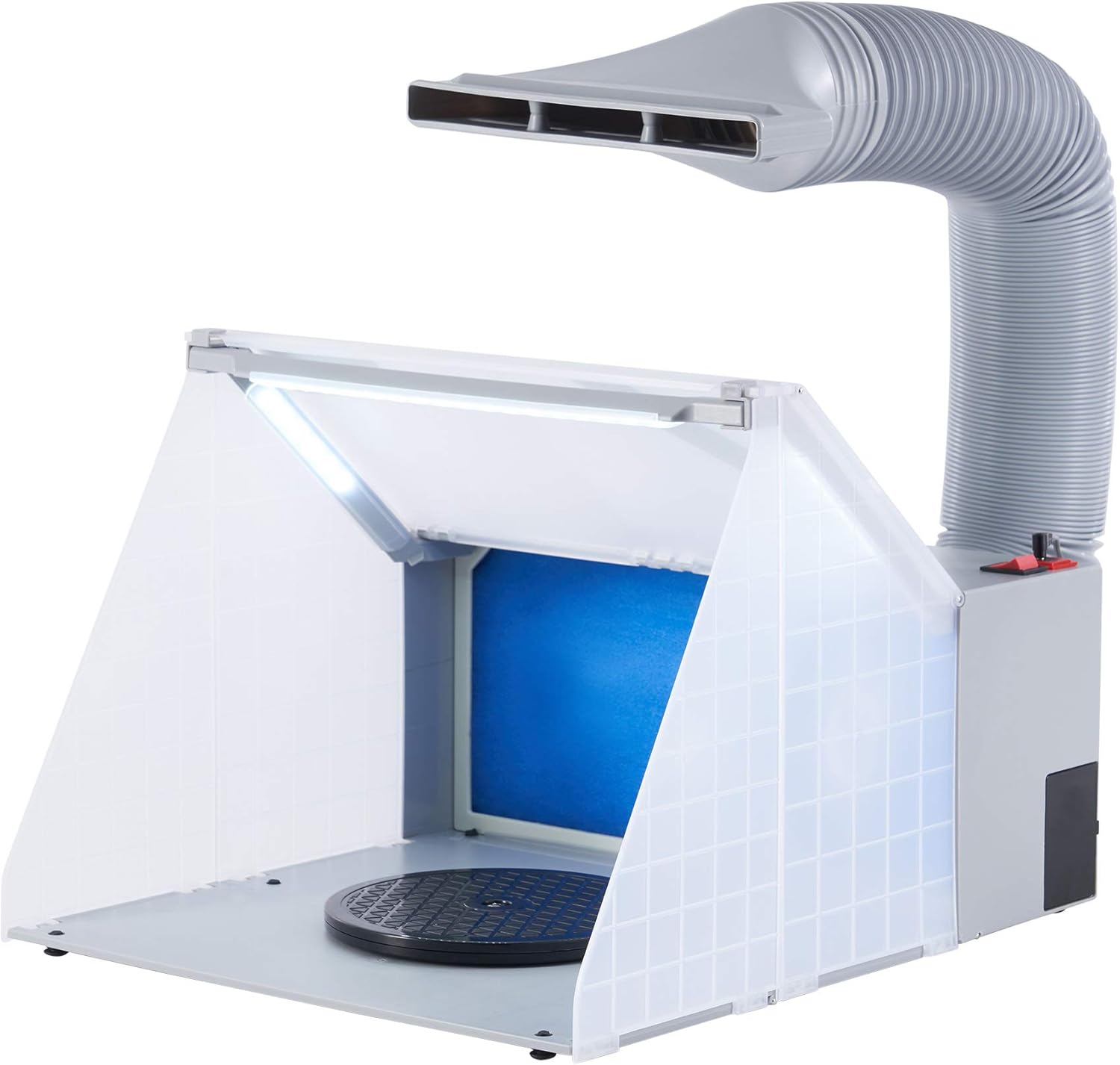 CO-Z Airbrush Spray Booth Fume Extractor & Bright Lighting, Craft Table Airbrush...