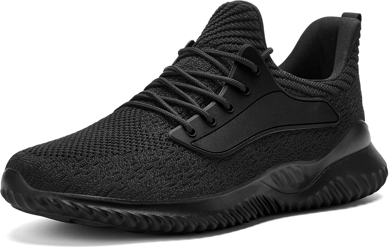 Akk Walking Shoes for Men Sneakers - Slip on Memory Foam Running Tennis Shoes fo...